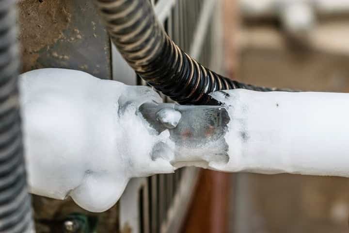 ice buildup ac coils