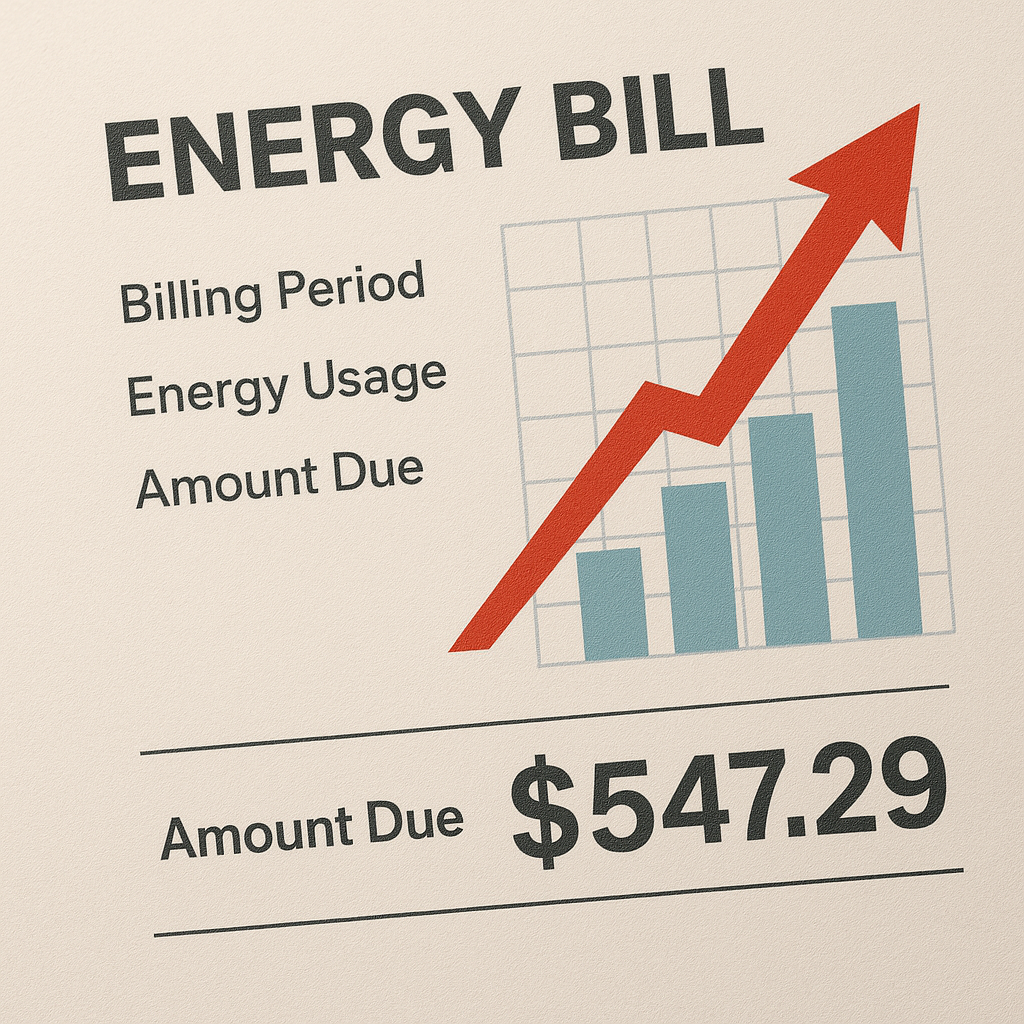 higher energy bills